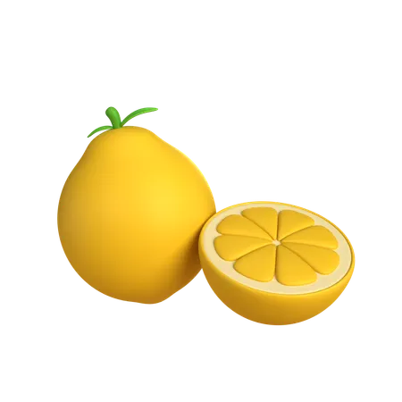 Lemon  3D Icon