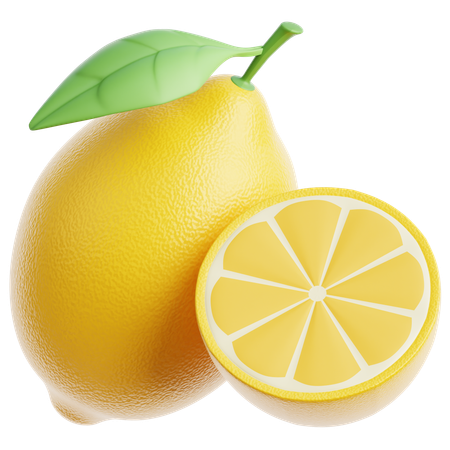 Lemon  3D Icon