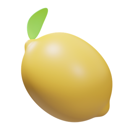 Lemon  3D Icon