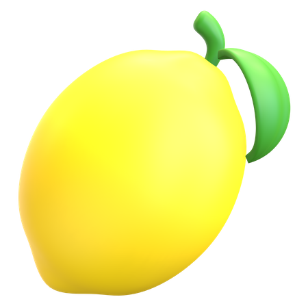 Lemon  3D Icon