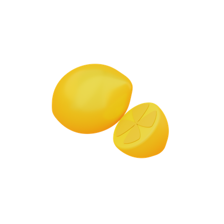 Lemon  3D Icon
