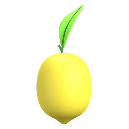 Lemon  3D Icon