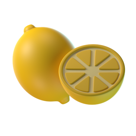 Lemon  3D Icon