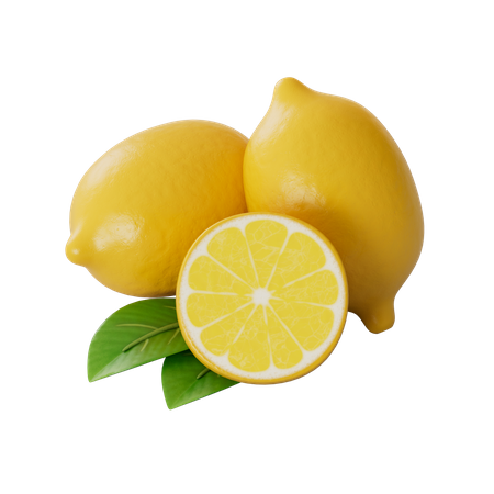 Lemon  3D Icon