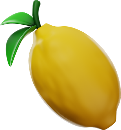 Lemon  3D Icon