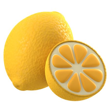 Lemon  3D Icon