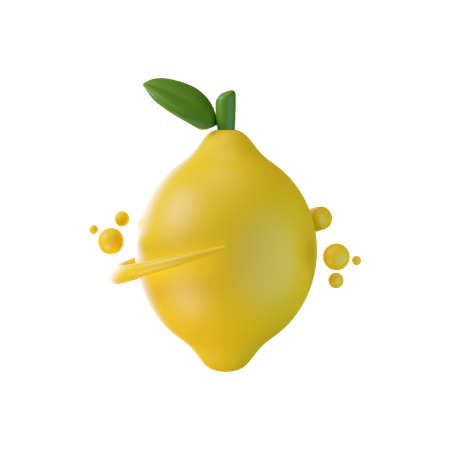 Lemon  3D Icon
