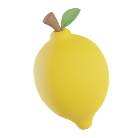 Lemon  3D Icon
