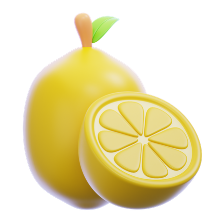 Lemon  3D Icon