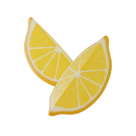 Lemon  3D Illustration