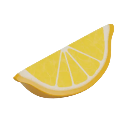 Lemon  3D Illustration