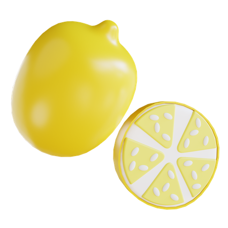 Lemon 3D Icon