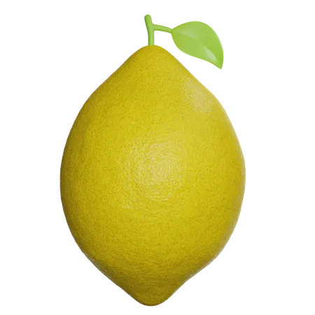 Lemon 3 D Illustration 3D Icon