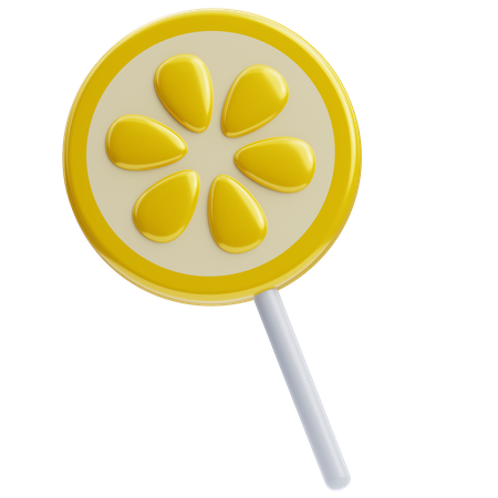 Lemon Candy  3D Icon