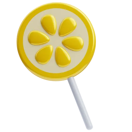 Lemon Candy  3D Icon