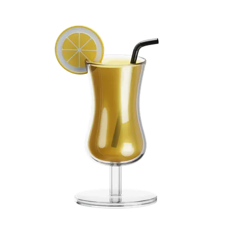 Lemon Cocktail  3D Icon