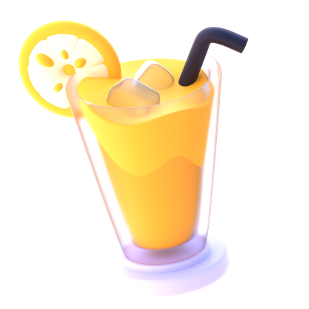 Lemon Drink  3D Icon