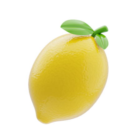 Lemon Fruit  3D Icon