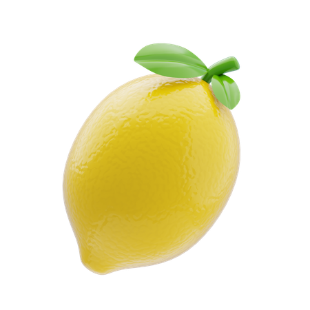 Lemon Fruit  3D Icon