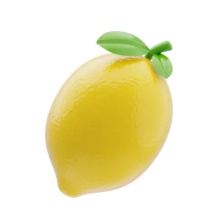 Lemon Fruit  3D Icon