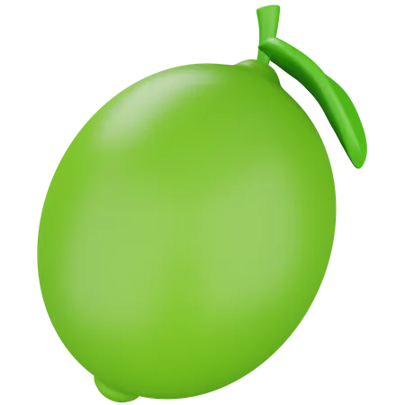 Lemon Green  3D Icon