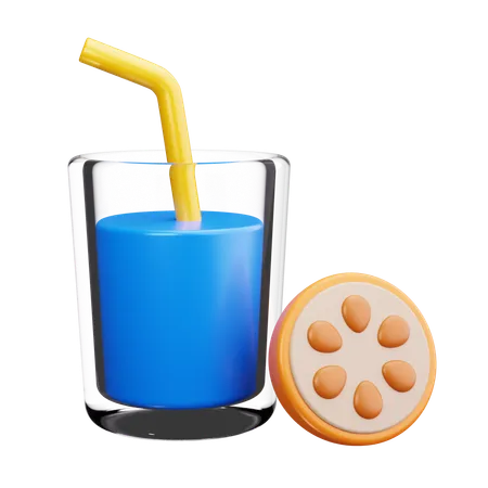 Lemon Juice  3D Icon