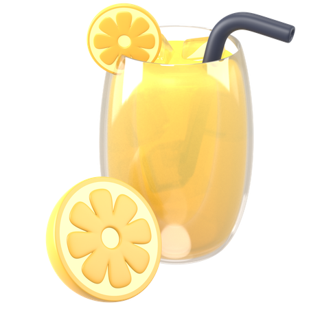 Lemon Juice  3D Icon