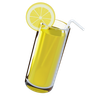 3d lemon juice logo