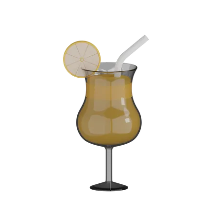 Lemon Juice 3D Icon