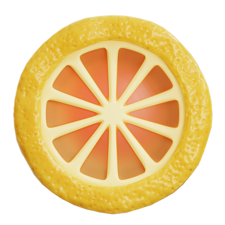 Lemon Slice  3D Icon