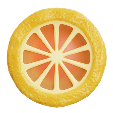 Lemon Slice  3D Icon