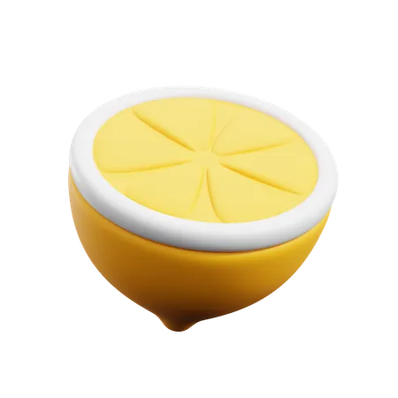 Lemon Slice  3D Icon