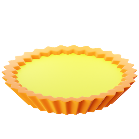 Lemon tart  3D Icon