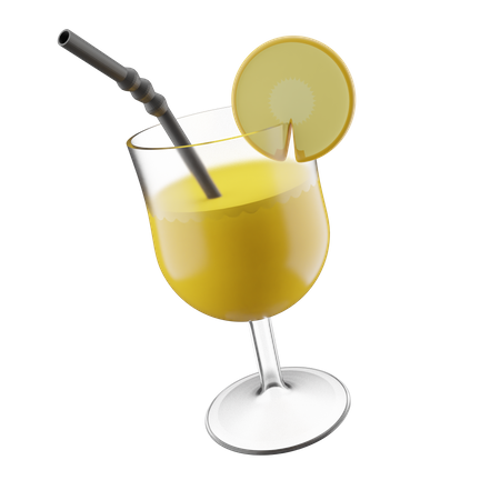 Lemon tea  3D Icon