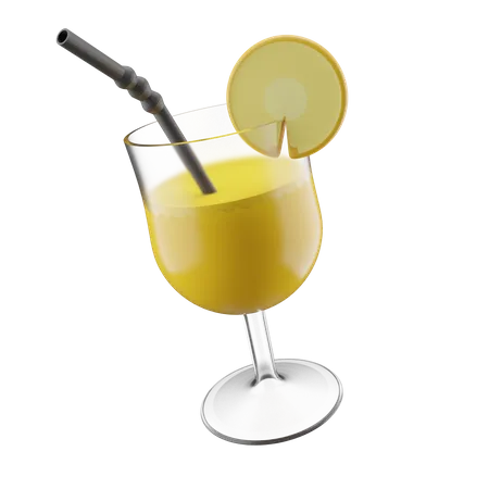 Lemon tea  3D Icon