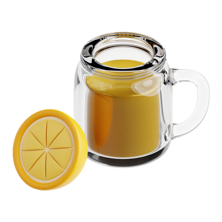 Lemonade  3D Icon