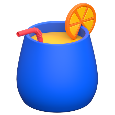 Lemonade  3D Icon