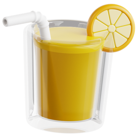 Lemonade  3D Icon