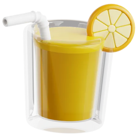 Lemonade  3D Icon