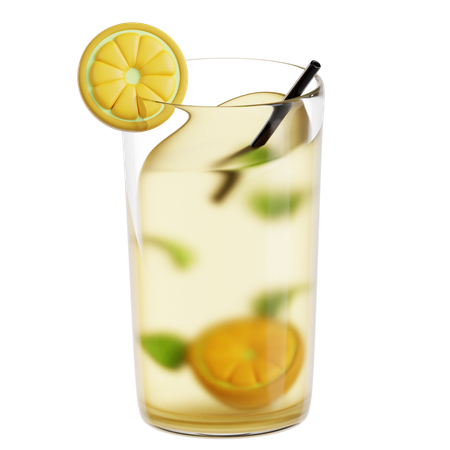 Lemonade  3D Icon