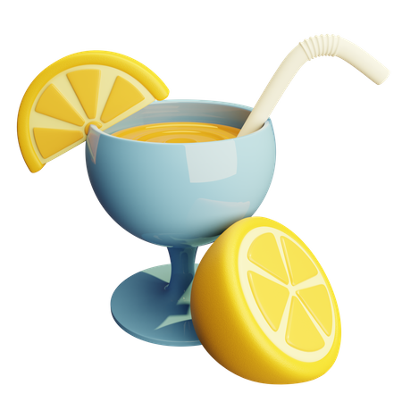 Lemonade  3D Icon