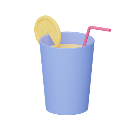 Lemonade  3D Icon