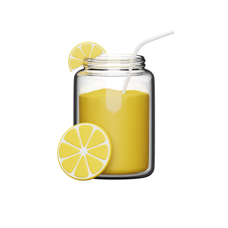 Lemonade  3D Icon