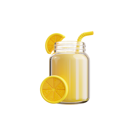Lemonade  3D Icon