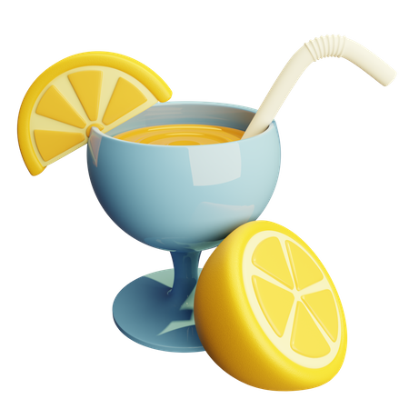 Lemonade  3D Icon