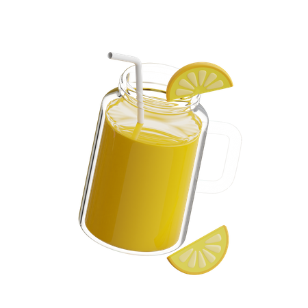 Lemonade  3D Icon