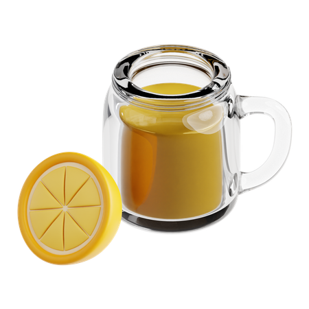 Lemonade  3D Icon