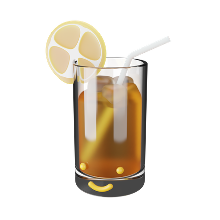 Lemonade  3D Illustration