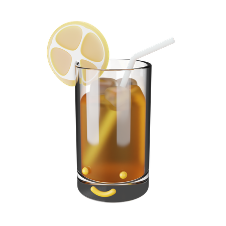 Lemonade 3D Illustration