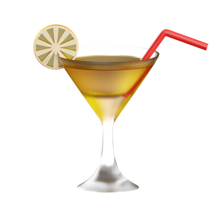 Lemonade Juice  3D Icon
